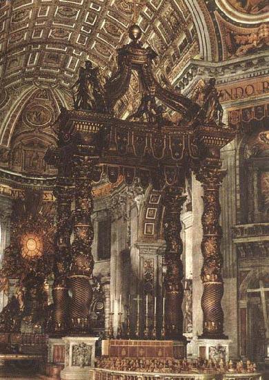 Giovanni Lorenzo Bernini The Baldacchino